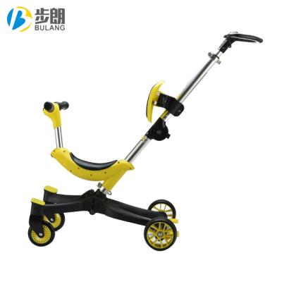 China Aluminum Alloy Travel 4 Wheel Stable Small Folding Baby Stroller for sale