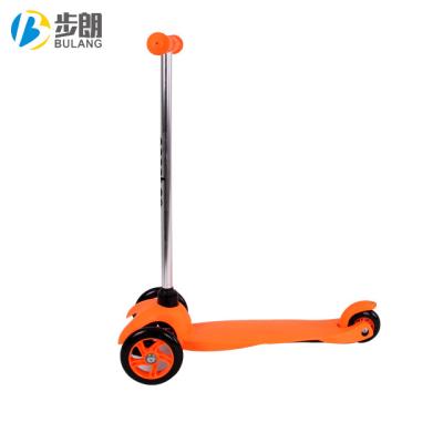 China Safe and stable quality kids folding scooter for sale wholesale 3 three wheel step scooter for kids for sale