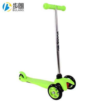 China Safe And Stable Quality Aluminum + Nylon+PP Kids Kick Scooter With Three Wheels for sale