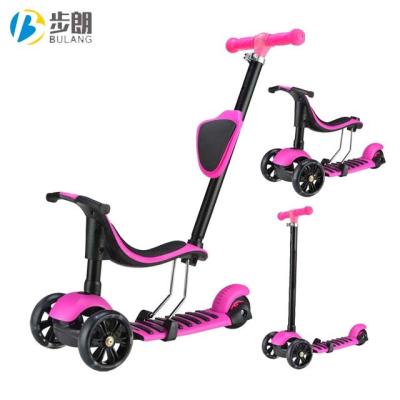 China High Quality Safe And Stable Quality Three Wheel Toddler Baby Scooter Seat For Children for sale