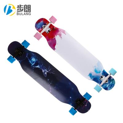 China best wholesale longboard pro maple skateboard wooden skateboard for sale