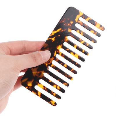 China 2023 Factory Hot Selling Hair Decoration Wide Tooth Scale Acetate Hair Comb For Wholesale Custom Jewelry Woman Hair Fashion Resin Accessories for sale