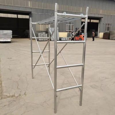 China Modern H frame scaffolding used construction ladder/h scaffolding and door frame scaffolding for sale