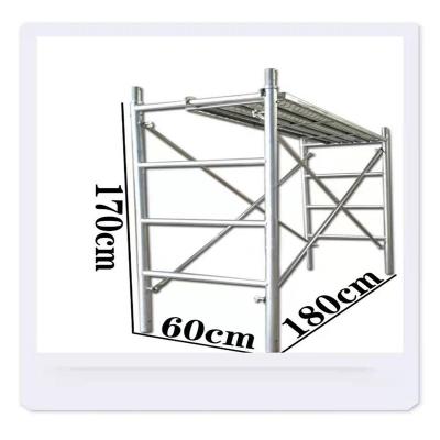 China Modern Frame Scaffolding Set For Ironing Aluminum Steel Frame Construction Scaffolding Frame Ladder Scaffolding for sale