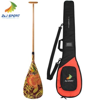 China Carbon Fiber ZJ SPORT Graphics OC Hybrid Paddle With Bent Shaft For Canoeing for sale