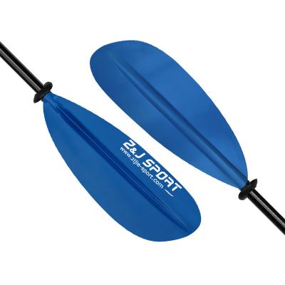 China ZJ Unisex SPORT SEA Kayak Paddle Plastic Blade Fishing Paddle for sale