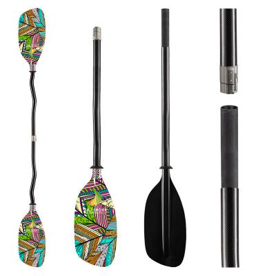 China 2021 Unisex New Type - 2 - Piece Carbon Fiber Whitewater Paddle For Hauling for sale