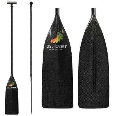 China Hot selling ZJ SPORT carbon fiber canoe paddle racing board unisex full with the perfect balance of strength and lightness for sale