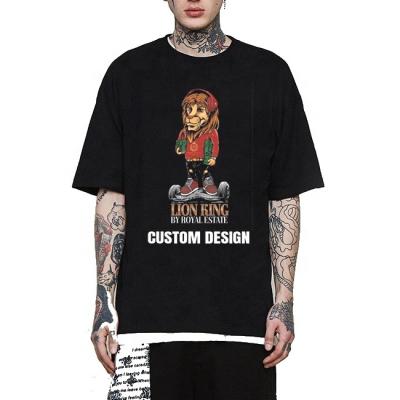 China Custom Mens Anti-Shrink Acid Color Mens Wash Cotton Oversized Vintage T Shirts T Shirts For Men Free Sample Factory Price for sale