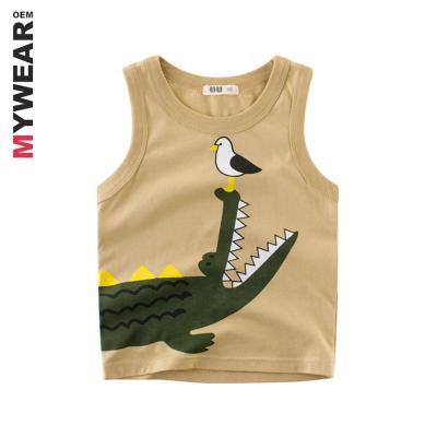 China BY-BX302 Wholesale Custom Boys Tank Top Custom Anti-Shrink Tank Top Printing In-Stock for sale