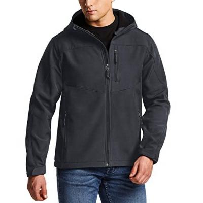 China Breathable Custom Design Soft Shell Jacket For Men Windproof Waterproof Breathable With Fleece Outer Jackets for sale