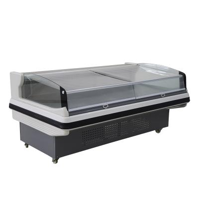 China Single-temperature meat hot sales single temperature cooked direct cold cold meat display freezer cold air fresh meat display refrigerator for sale