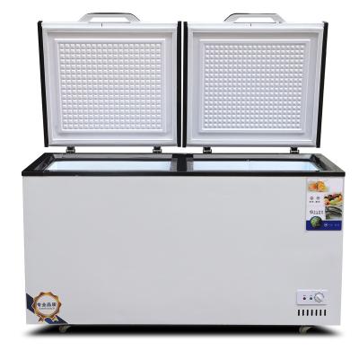 China Good Quality Portable Fridge Freezer Low Temperature Preservation Meat Storage Meat Storage Grocery Use Chest Freezer for sale