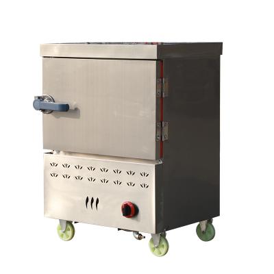 China High efficiency by gas and by LPG steamed rice ark, rice cooker cabinet, steam rice machine for sale