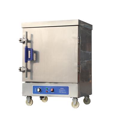 China Hot Selling Professional Hotels High Efficiency Electric And Gas Rice Steaming Cabinet / Russia Dumpling Steamer Making Steaming Rice Machine-Machine for sale