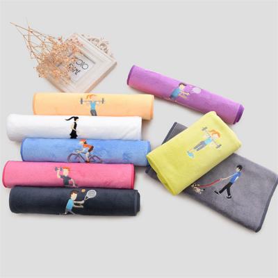 China Wholesale QUICK DRY quick-drying cheap durable weft knitting soft 400gsm 30*100 car hand towel for sale