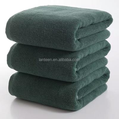 China Manufacturer Compressed Custom Towel Knitting Towel Bath Towel 21s/32s for sale