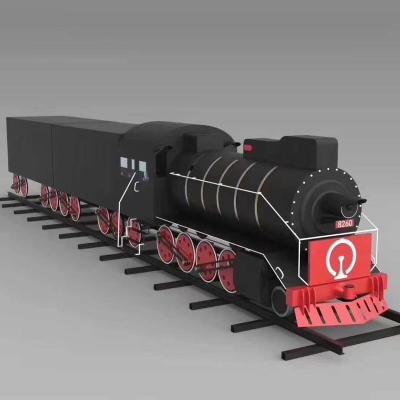 China Custom Large Scale Die Cast Steam Engine Simulation / Model Whole Model Train Model for sale