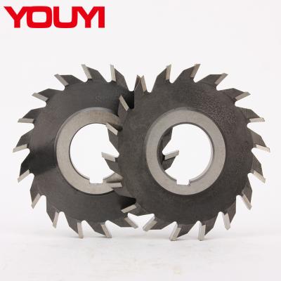 China DIN885 HSS Side and Face HIGH SPEED STEEL Milling Cutter for Metal China Manufacturer for sale