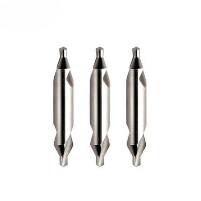 China Metal Drilling DIN333 Type 60 Degree 5mm Bevel HSS Center Drill Bits For Metal Drilling for sale