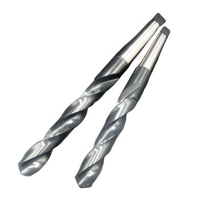 China Metal Drilling Morse Taper Shank Fully Ground Twist Dril Bit Carbide M2 ​​Drill for sale