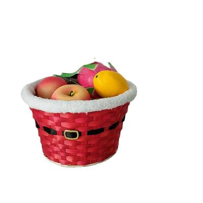 China 2021 Cheapest Sale Flower Gift Home Chinese Food Storage Decoration Easter Bamboo Basket for sale