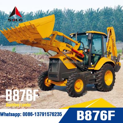 China SDLG B876F Backhoe Loader SDLG B876 BACKHOE B876 LOADER NEW for sale