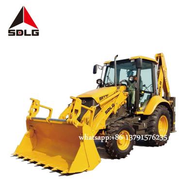 China Backhoe New B877F Loader SDLG B877 Model B8877F Backhoe B8877F From Building Material Stores SDLG for sale