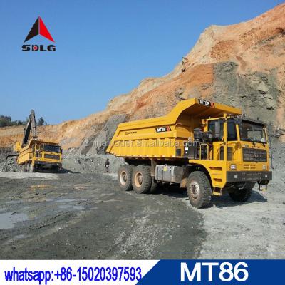 China Hot Sale China SDLG Mining Truck MT86 Mining Dump Truck With Best Price MT86 for sale