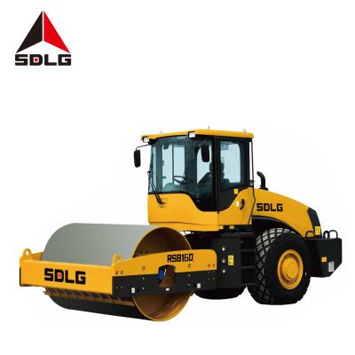 China Machinery repair shops sdlg single drum road roller RS8160 road roller for Africa market for sale