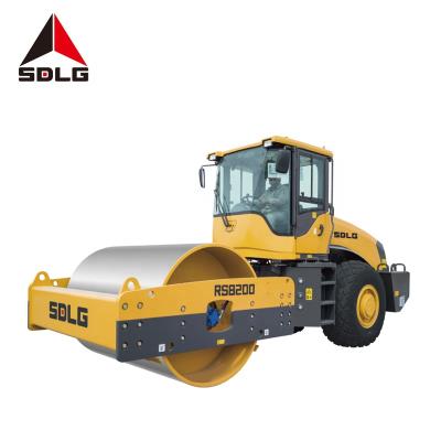 China Building Material Stores SDLG 20ton Drum Road Roller Single Road Roller SDLG RS8200 Wholesale Price for sale