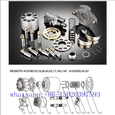 China Crawler Excavator Rexroth A10vso18 / A10vso28 / A10vso45 Hydraulic Piston Pump Parts for sale