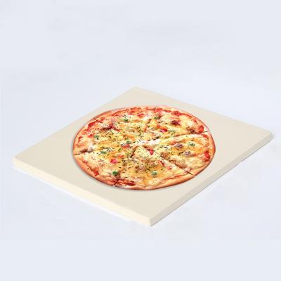 China New Sustainable Pizza Tools Fit Heat Resistant Cordierite Pizza Molds Tray Equipment Stone for sale