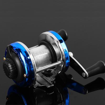 China Outdoor Sports Fishing New Metal Ice Fishing Reels Anti-skid Left/Right Handle Front Raft Wheel Winter Ice Fishing Supplies for sale