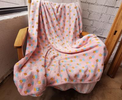 China Wearable High Quality 100% Polyester Fiber Glow in the Dark Blanket for Kid Gift for sale