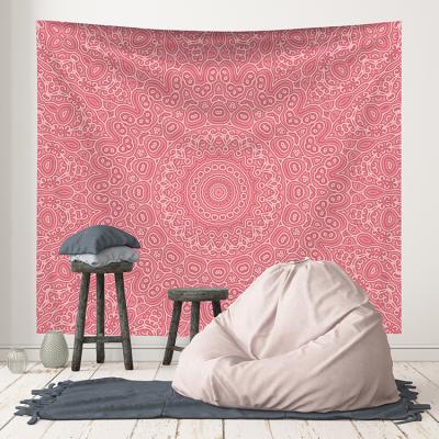 China Folded High Quality Decorative Blanket Printed Hanging Tapestry for sale