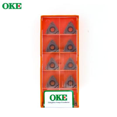 China CNC Lathe Machine OKE Thread Inserts Turning Carbide Threading Full Pressing Inserts CNC Carbide Inserts for sale