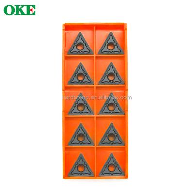 China Inserts oke CCMT09T308-OP1215 internal external turning tungsten carbide inserts OKE inserts carbide turning inserts for sale