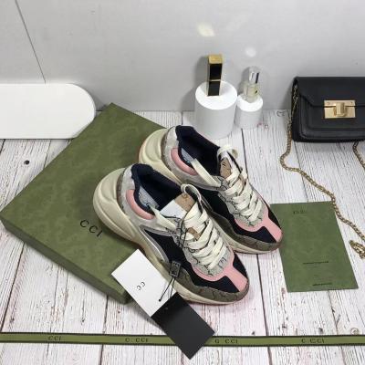 China 2022 Designer Luxury Brand Quality Walking Shoes Women's Cushioning s fashion sneakers brand casual sneakers for sale