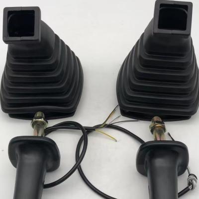 China Excavator Rubber 24V Excavator Spare Parts Excavator Joystick Lever for sale