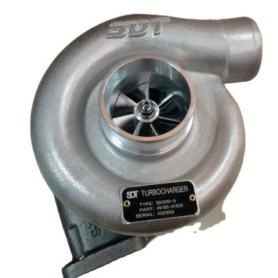 China Fit Building Material Stores Excavator Engine 6D34 Turbocharger Suitable For Kobelco SK200-5 for sale