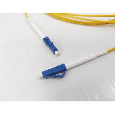 China High Quality Simplex FTTH G652D LC/UPC Patch Tie Down LC UPC Fiber Patch Cord for sale