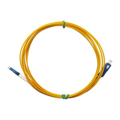 China Wholesale FTTH OEM 2.0mm 3.0mm Singlemode Fiber Jumper SC/APC-LC/UPC HJ Fiber Optic Patch Cord For FTTX for sale