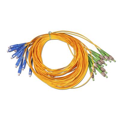 China FTTH Customized Length 2.0mm Indoor Fiber Optic OM1 Patch Cord for sale