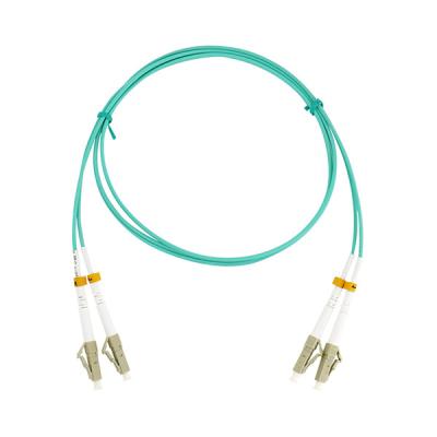 China FTTH HJ Haian Factory SM LE MM Om3 Fiber Patch Tie Down 3.0mm LC/UPC-LC/UPC Multimode Patch Cord for sale