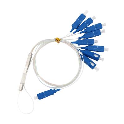 China Mini INDOOR Type Fiber Optic PLC Splitter HUIJUE Fiber Optic SC/LC Components Customized Connectors for sale