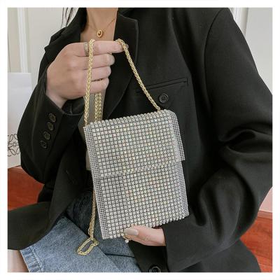 China Korean 2021 summer new fashion ladies handbag chain purses and handbags wholesale women's luxury phone bag for sale