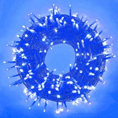 China Direct Lights Garland Fairy Lights Outdoor String Decoration From Factory Connectable LED Wedding Christmas Blue 10m 20m 50m 100m Connectable for sale