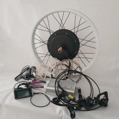 China 72v 5000 watt electric ebike kit bicycle kit e-bike hub motor with 26