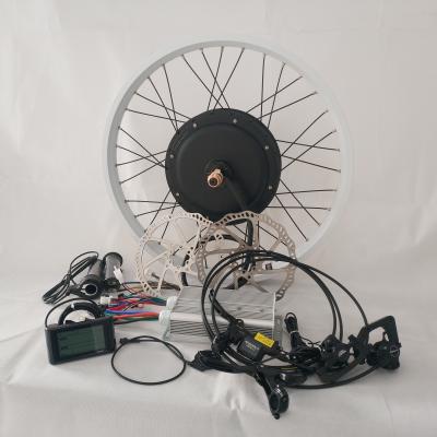 China 72v 5000w electric bike kit 5000 watt hub motor e bicycle kit with optional battery for promotion 20